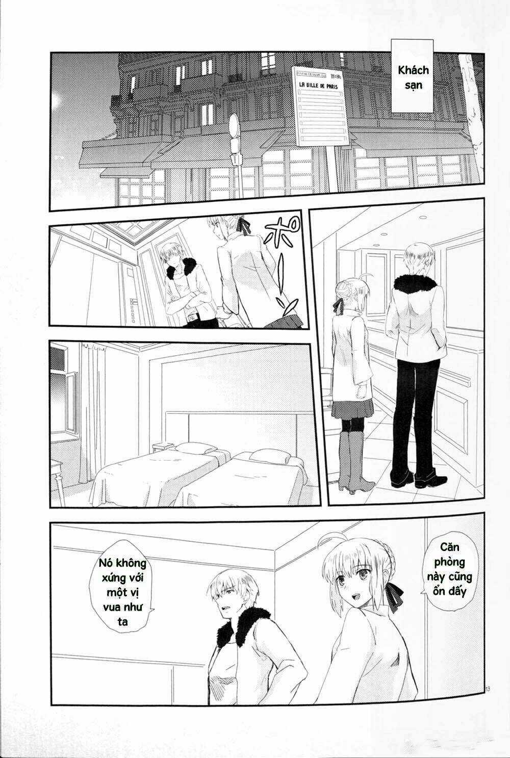 Fate Doujinshi - St. Germain Des Pres France Trip Chapter 1 trang 10