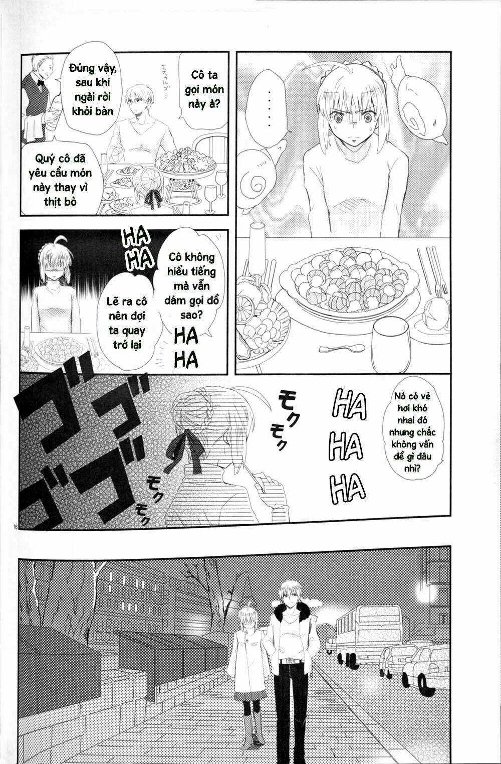 Fate Doujinshi - St. Germain Des Pres France Trip Chapter 1 trang 13