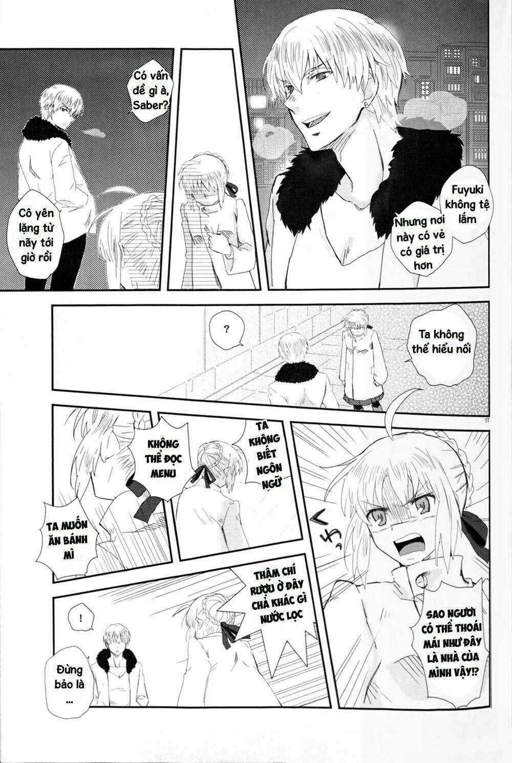 Fate Doujinshi - St. Germain Des Pres France Trip Chapter 1 trang 14