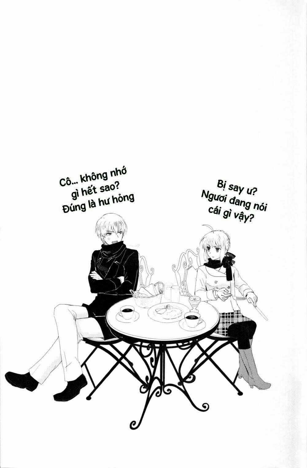 Fate Doujinshi - St. Germain Des Pres France Trip Chapter 1 trang 16