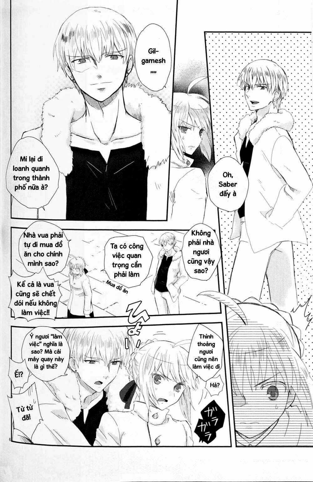 Fate Doujinshi - St. Germain Des Pres France Trip Chapter 1 trang 4