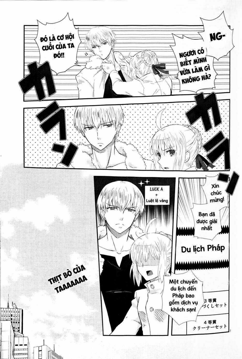 Fate Doujinshi - St. Germain Des Pres France Trip Chapter 1 trang 5