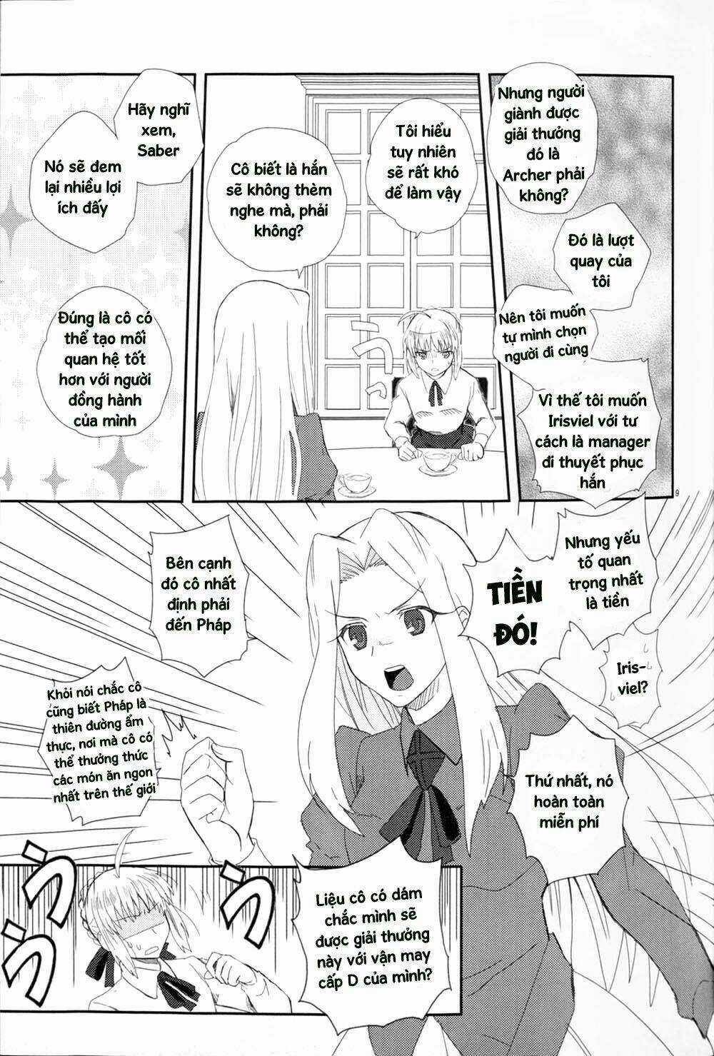 Fate Doujinshi - St. Germain Des Pres France Trip Chapter 1 trang 7