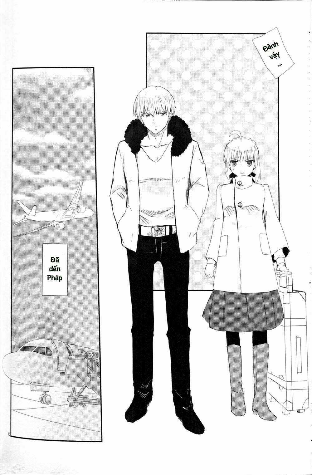 Fate Doujinshi - St. Germain Des Pres France Trip Chapter 1 trang 8