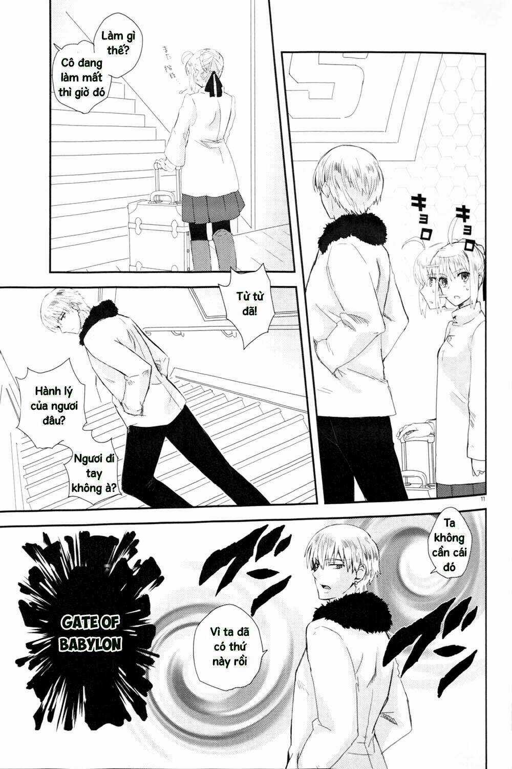Fate Doujinshi - St. Germain Des Pres France Trip Chapter 1 trang 9