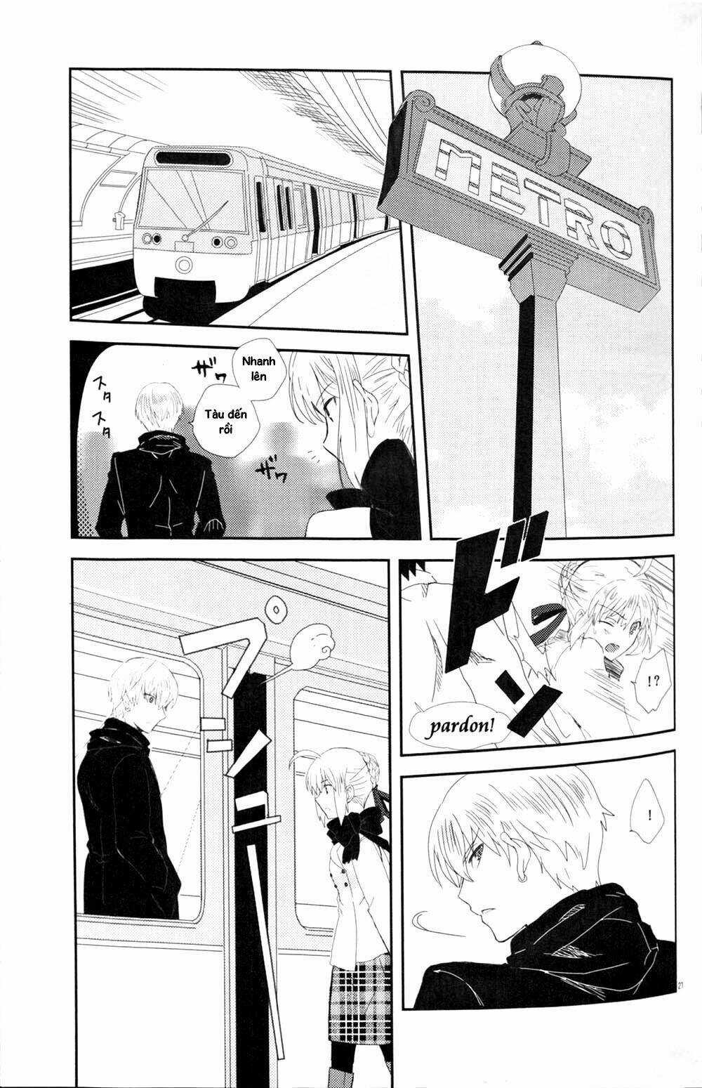 Fate Doujinshi - St. Germain Des Pres France Trip Chapter 2 trang 3