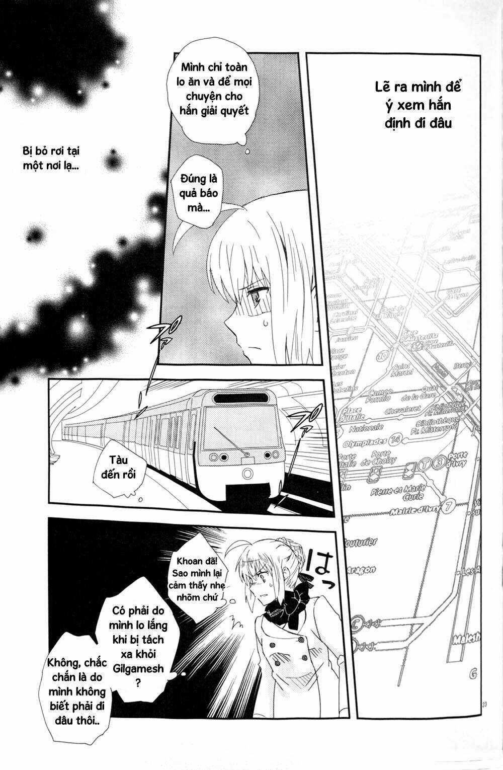 Fate Doujinshi - St. Germain Des Pres France Trip Chapter 2 trang 5