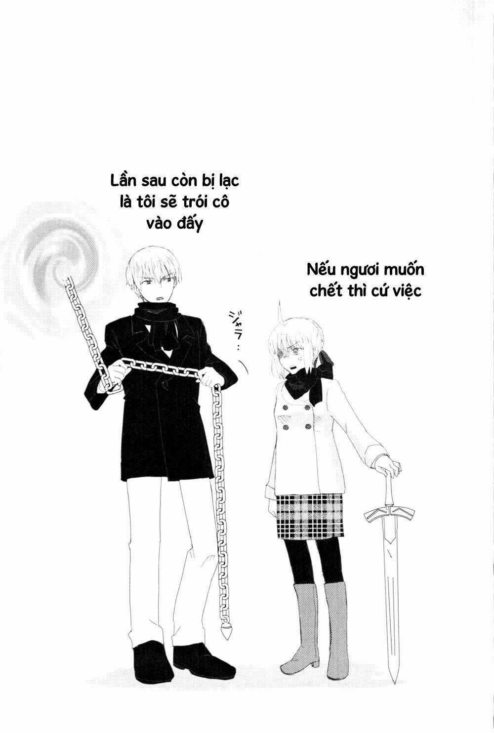 Fate Doujinshi - St. Germain Des Pres France Trip Chapter 2 trang 9