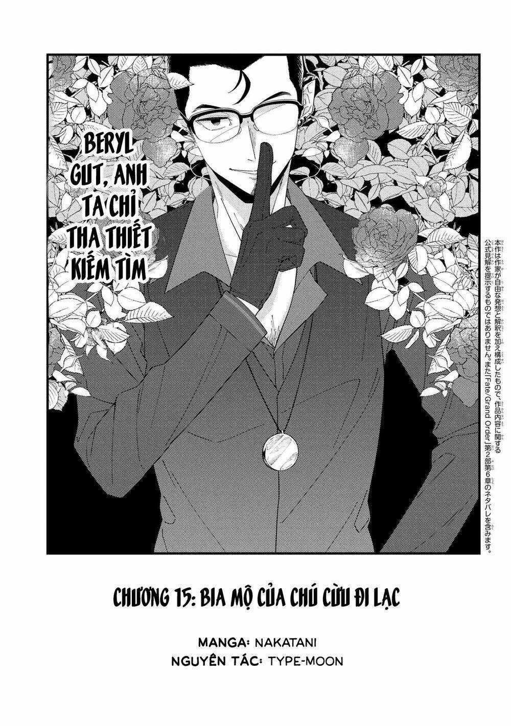 Fate/Grand Order Chaldea Scrap Chapter 15 trang 4