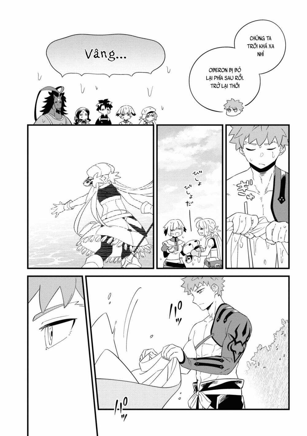 Fate/Grand Order Chaldea Scrap Chapter 21 trang 9