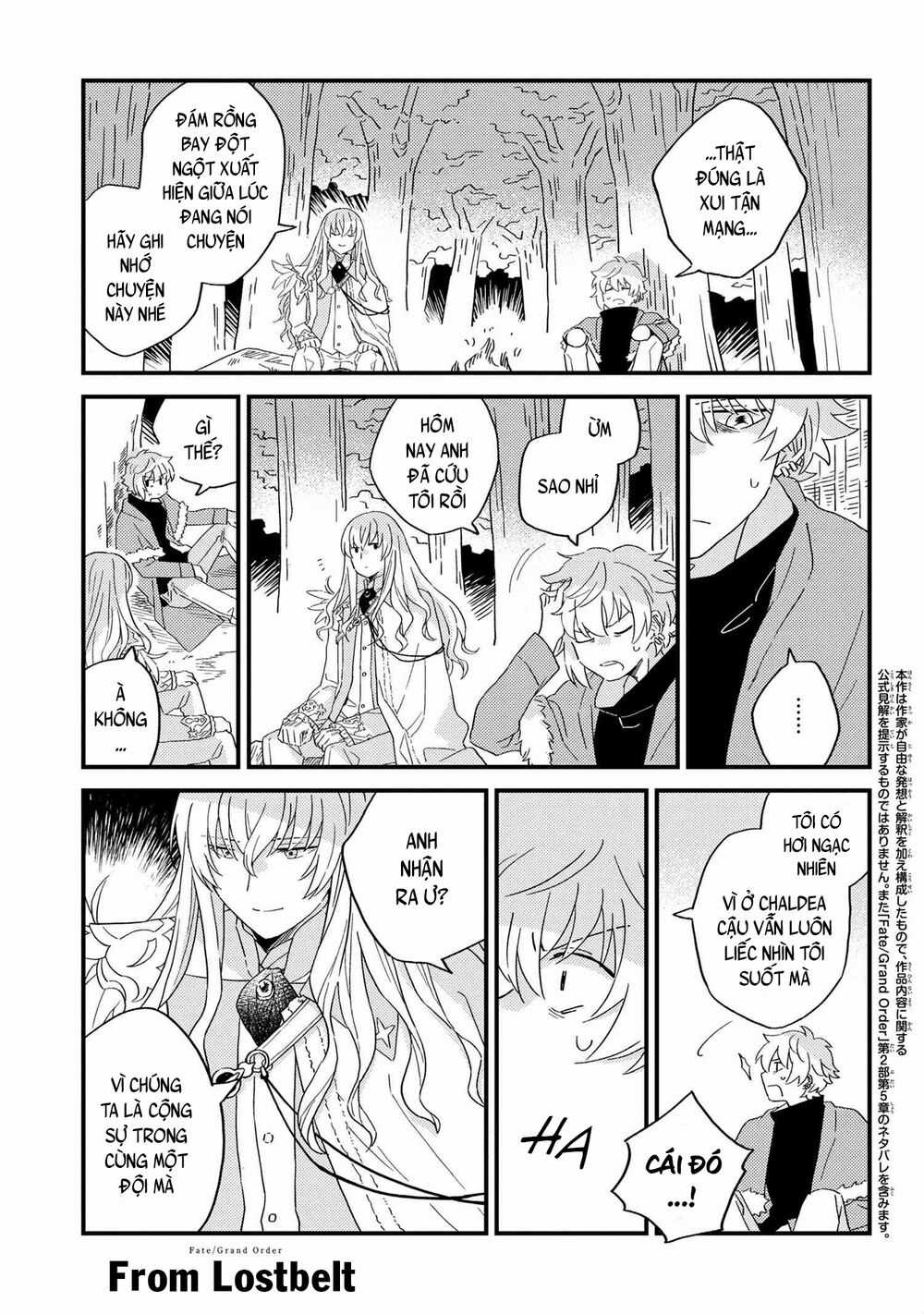 Fate/Grand Order Chaldea Scrap Chapter 5 trang 2