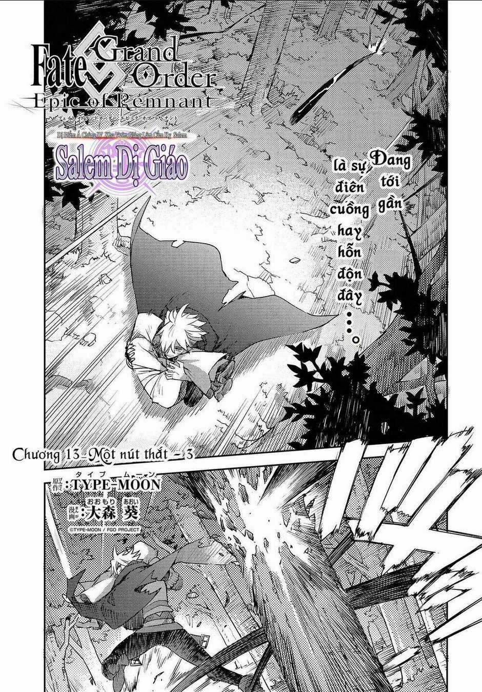Fate/grand Order: Epic Of Remnant - Salem Chapter 13 trang 1