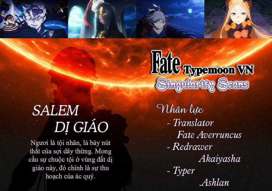 Fate/grand Order: Epic Of Remnant - Salem Chapter 25 trang 0