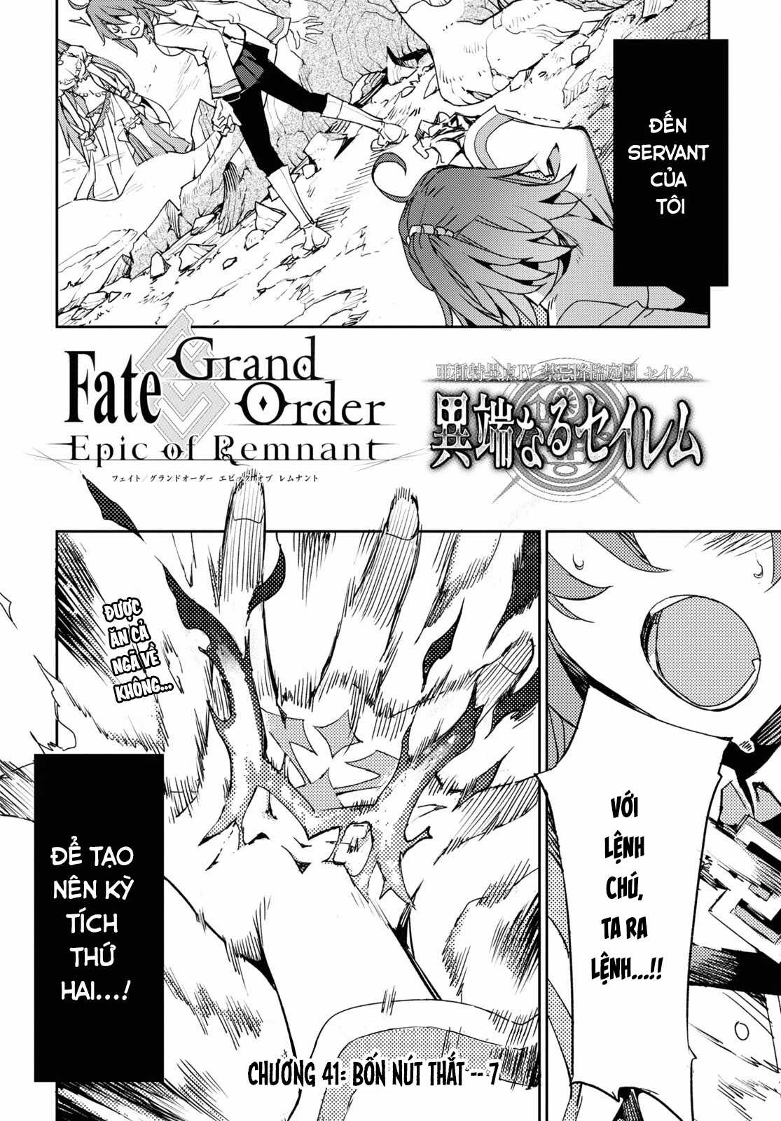 Fate/grand Order: Epic Of Remnant - Salem Chapter 41 trang 2