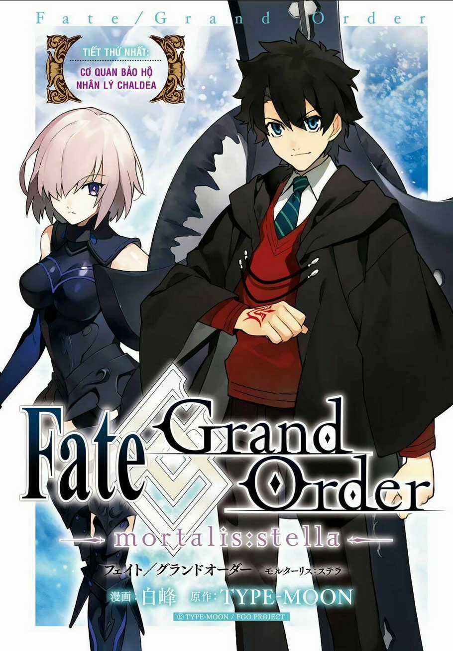 Fate/Grand Order-Mortalis:stella Chapter 1 trang 2