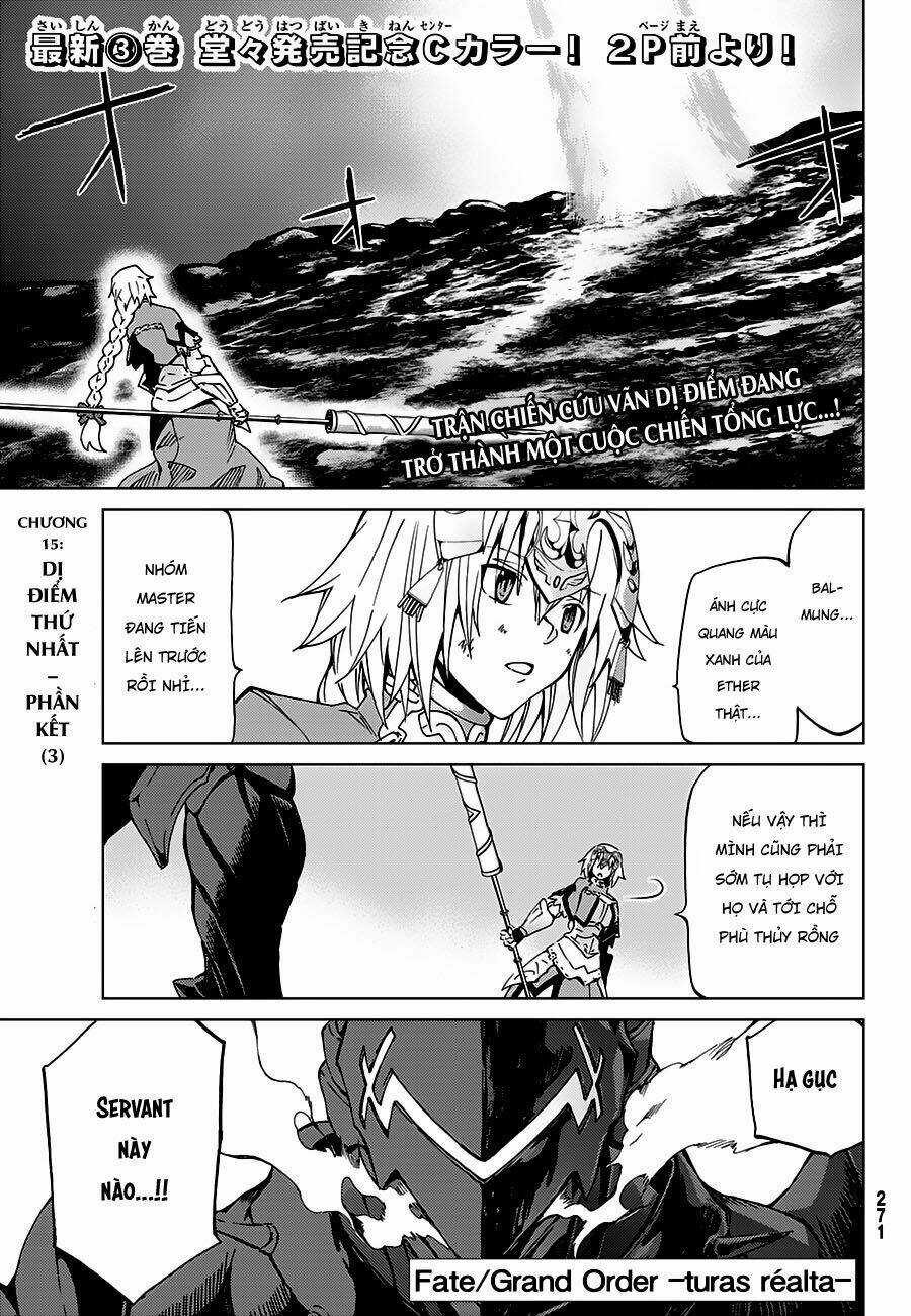 Fate/grand Order - Turas Realta Chapter 15 trang 8