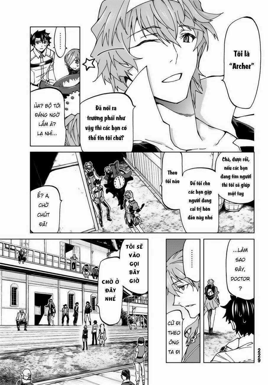 Fate/grand Order - Turas Realta Chapter 20 trang 24