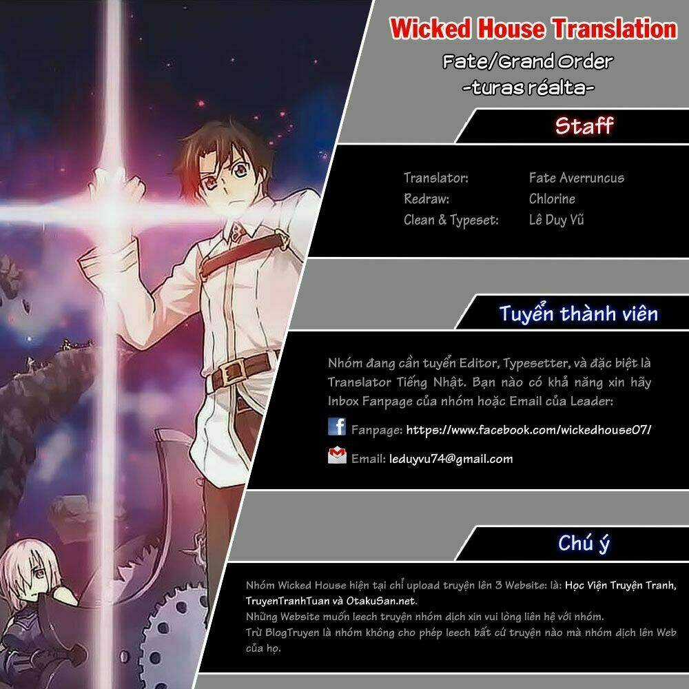 Fate/grand Order - Turas Realta Chapter 21 trang 1