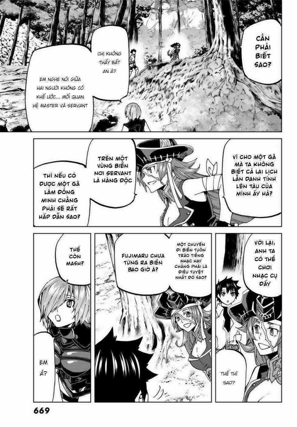 Fate/grand Order - Turas Realta Chapter 22 trang 14