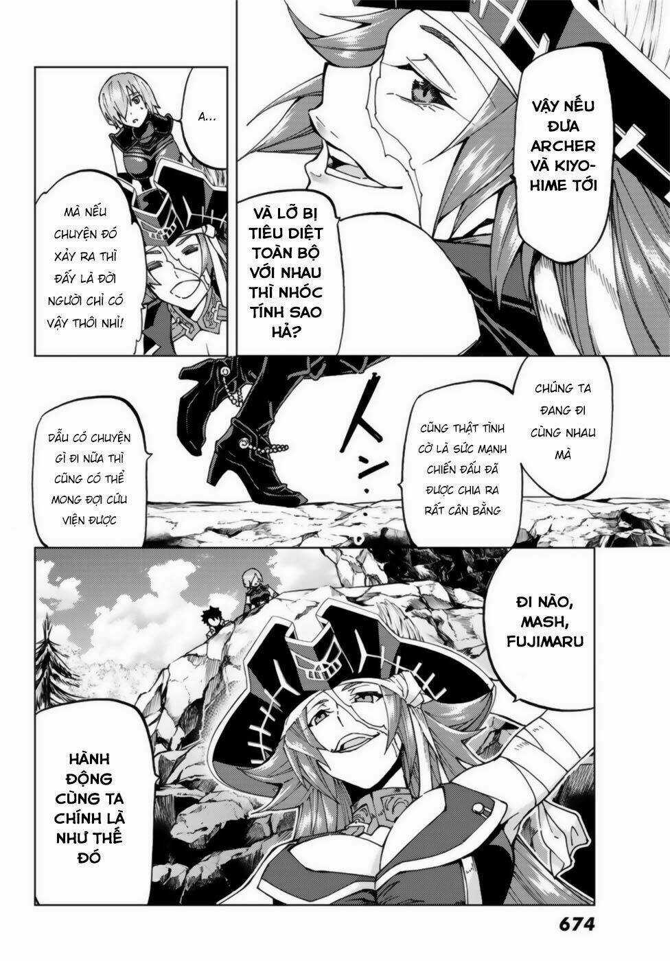 Fate/grand Order - Turas Realta Chapter 22 trang 19