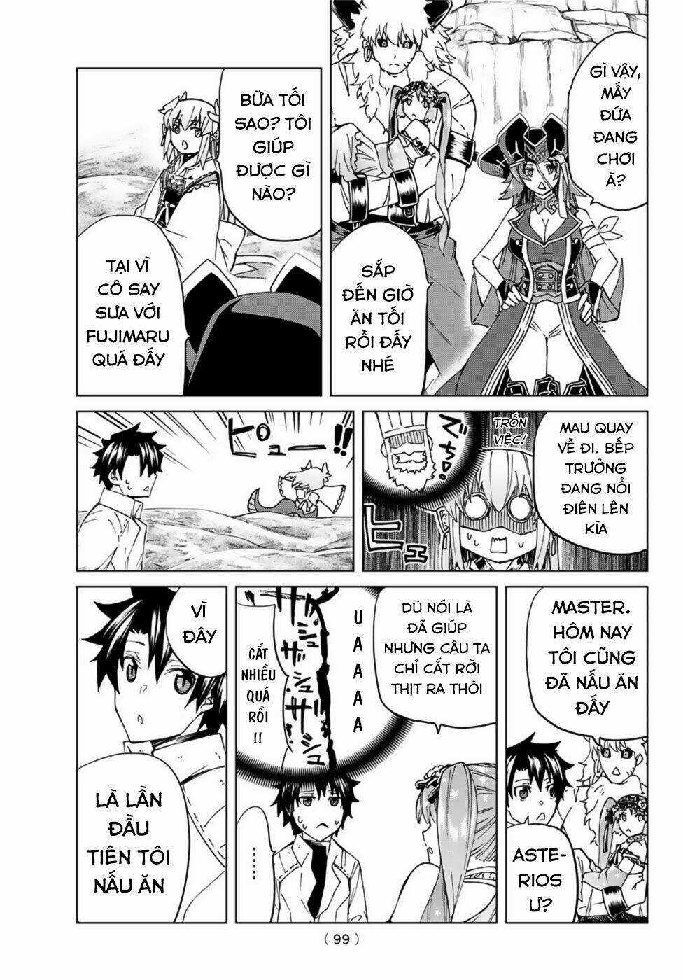 Fate/grand Order - Turas Realta Chapter 35.5 trang 16