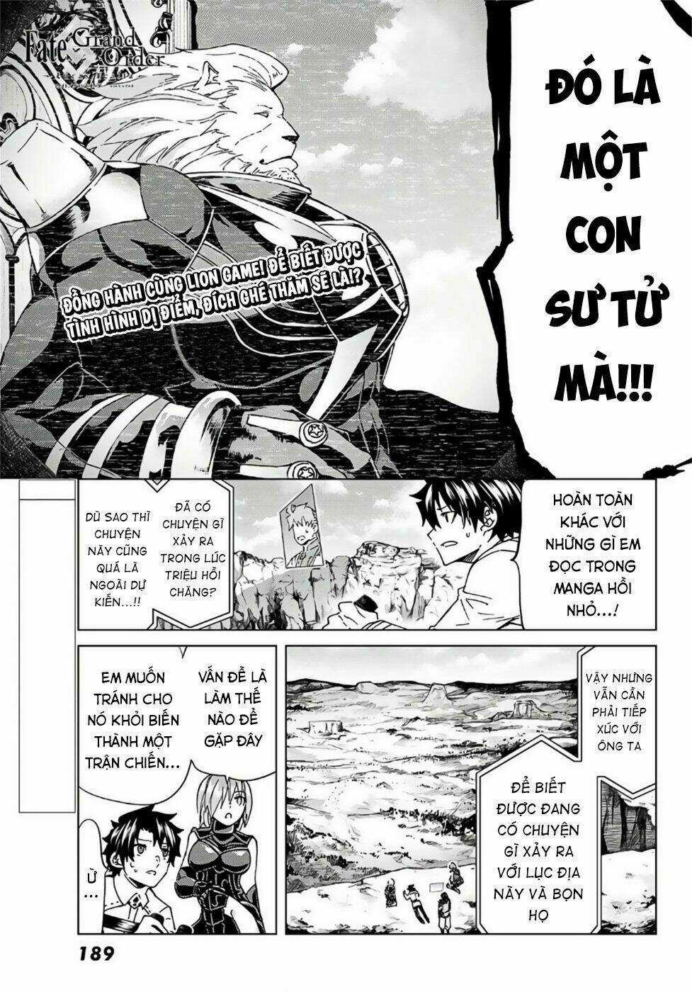 Fate/grand Order - Turas Realta Chapter 38 trang 2