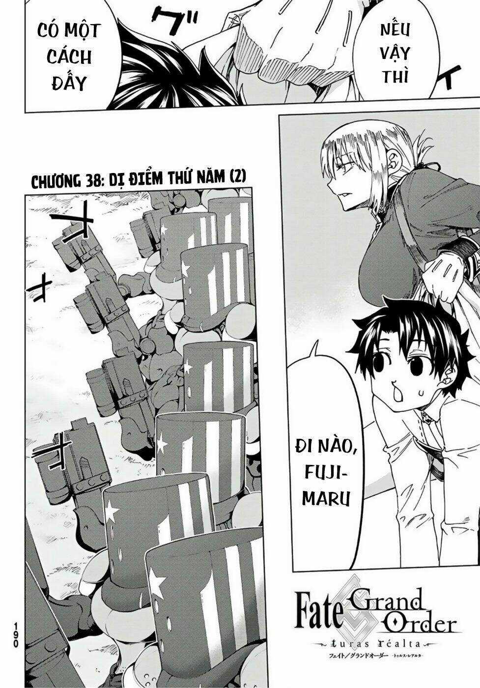 Fate/grand Order - Turas Realta Chapter 38 trang 3