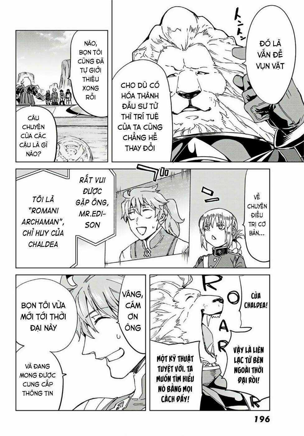 Fate/grand Order - Turas Realta Chapter 38 trang 9