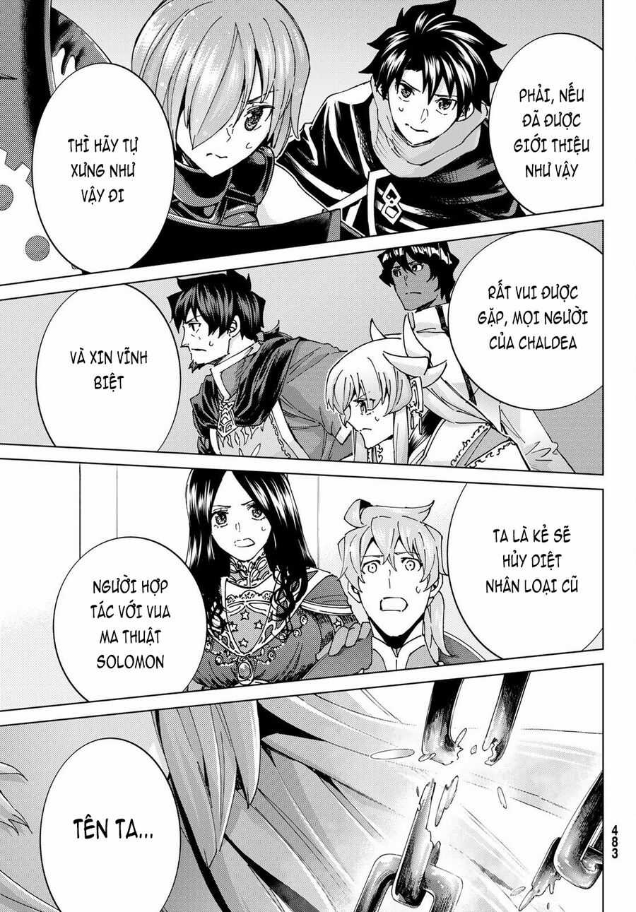 Fate/grand Order - Turas Realta Chapter 61 trang 34