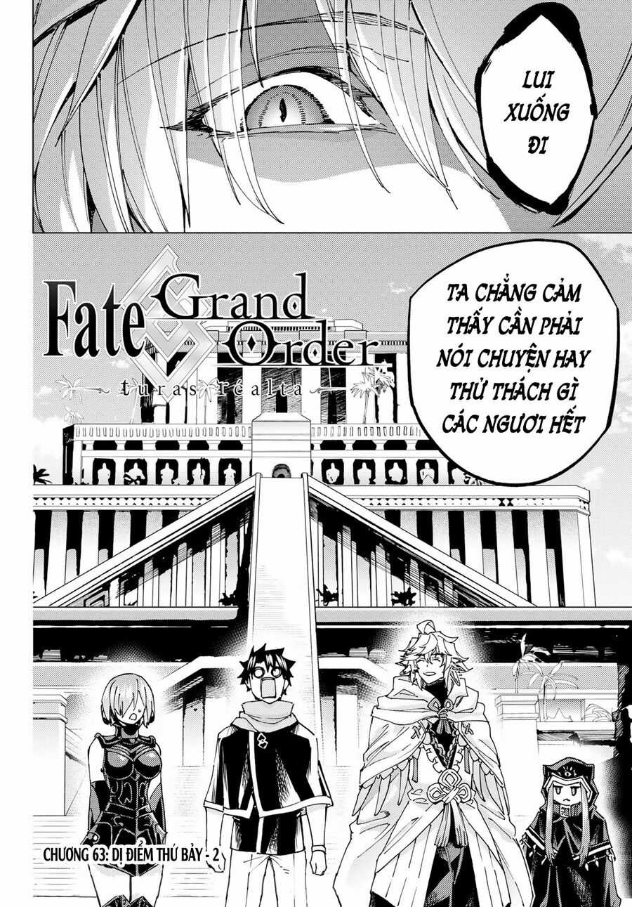 Fate/grand Order - Turas Realta Chapter 63 trang 2