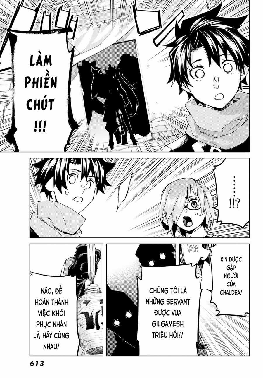 Fate/grand Order - Turas Realta Chapter 63 trang 35