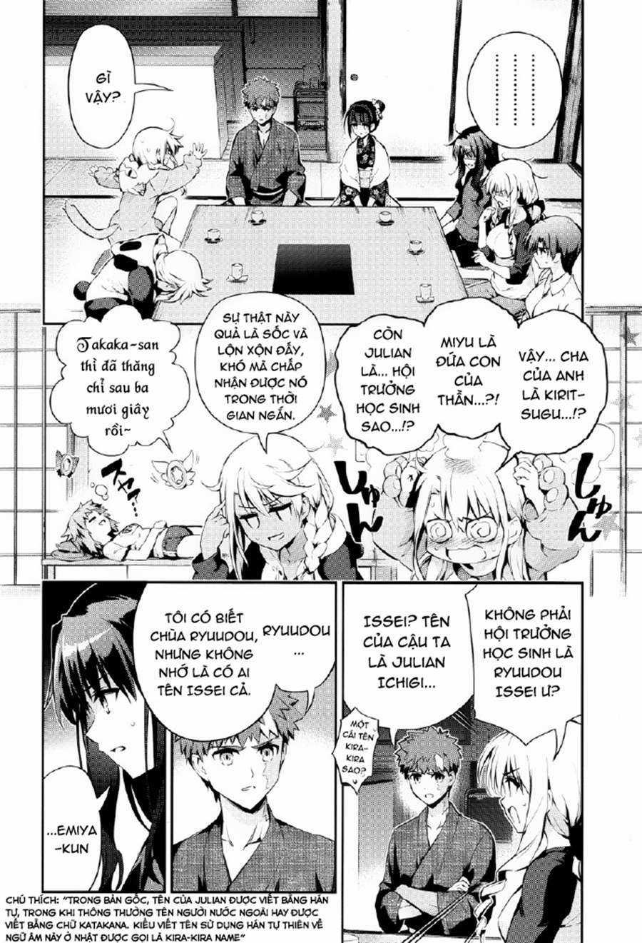 Fate/kaleid liner PRISMA☆ILLYA 3rei!! [Jikan FS] Chapter 30 trang 6