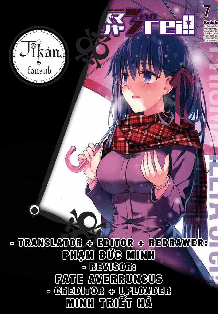 Fate/kaleid liner PRISMA☆ILLYA 3rei!! [Jikan FS] Chapter 36 trang 22