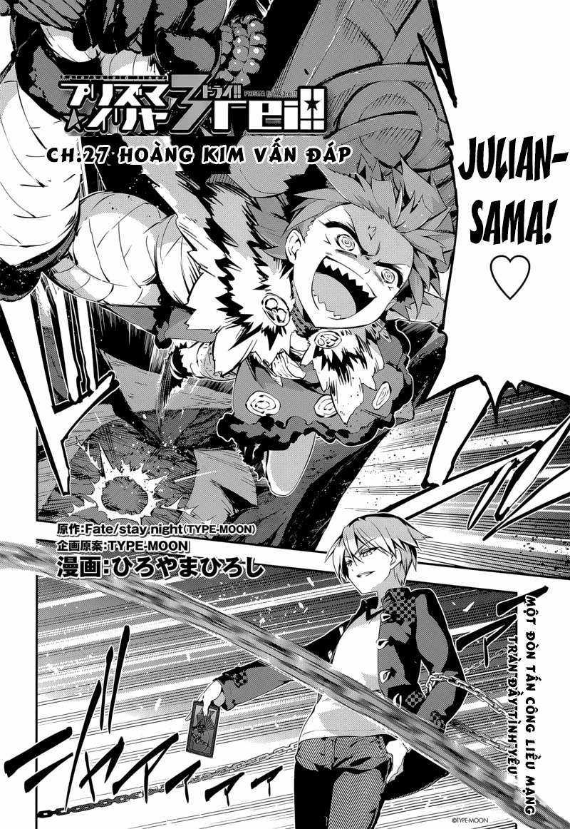 Fate/Kaleid Liner Prisma☆Illya 3Rei!! Chapter 25 trang 2