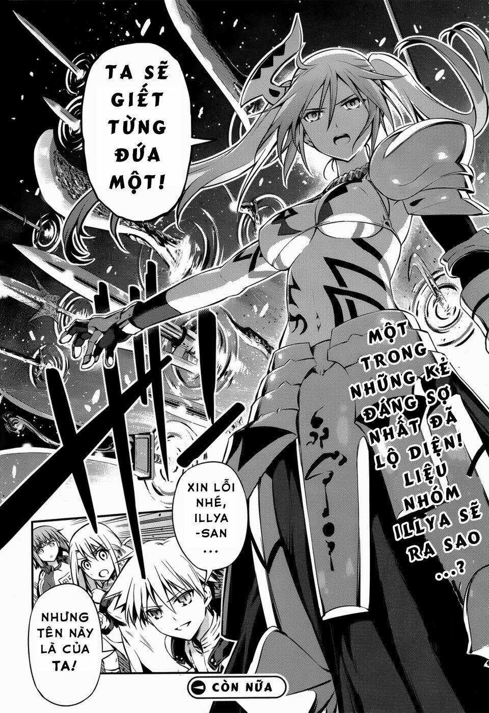 Fate/Kaleid Liner Prisma Illya Drei! Chapter 3 trang 26