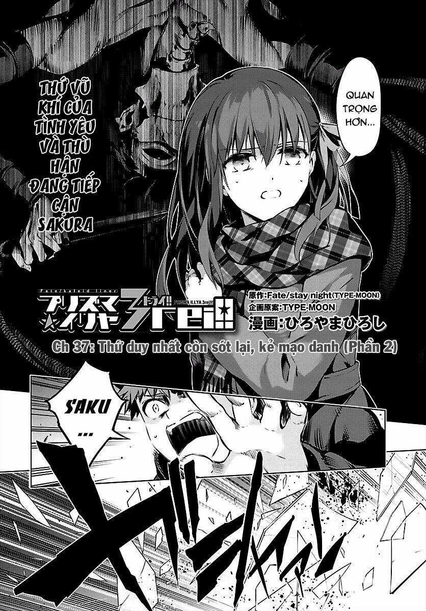 Fate/Kaleid Liner Prisma Illya Drei! Chapter 34.2 trang 2