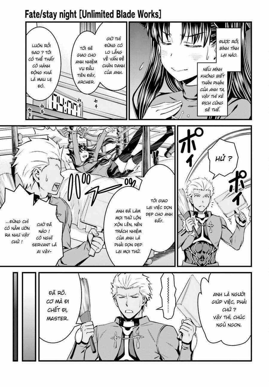 Fate/Stay Night: Unlimited Blade Works Chapter 1.5 trang 16