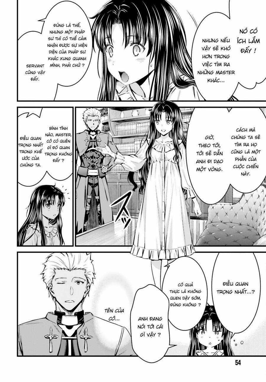 Fate/Stay Night: Unlimited Blade Works Chapter 1.6 trang 3