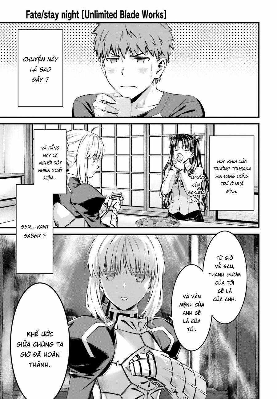 Fate/Stay Night: Unlimited Blade Works Chapter 3 trang 11