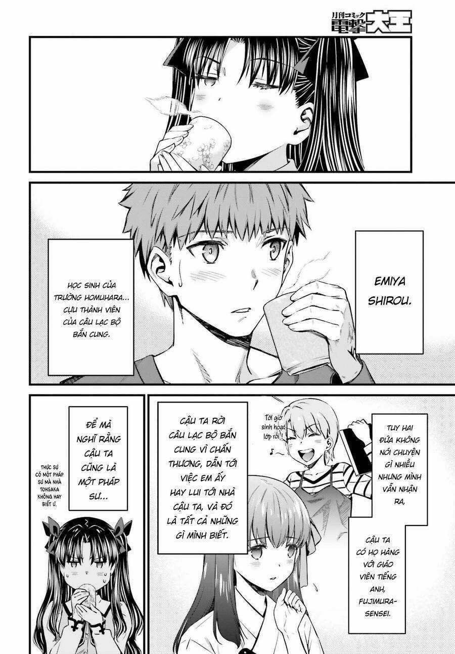 Fate/Stay Night: Unlimited Blade Works Chapter 3 trang 12