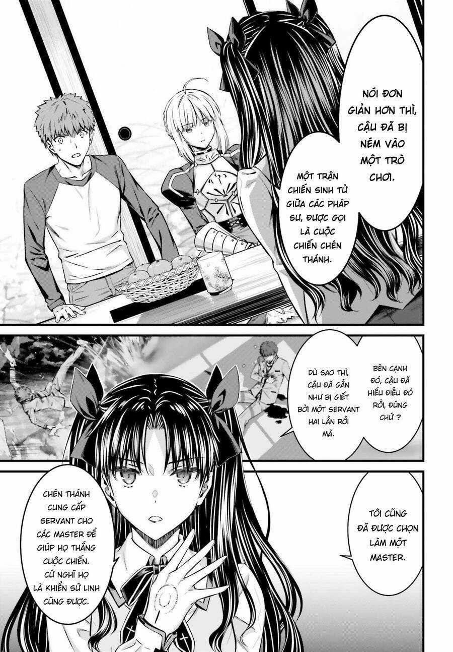 Fate/Stay Night: Unlimited Blade Works Chapter 3 trang 15