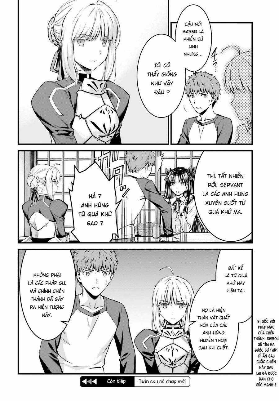 Fate/Stay Night: Unlimited Blade Works Chapter 3 trang 16
