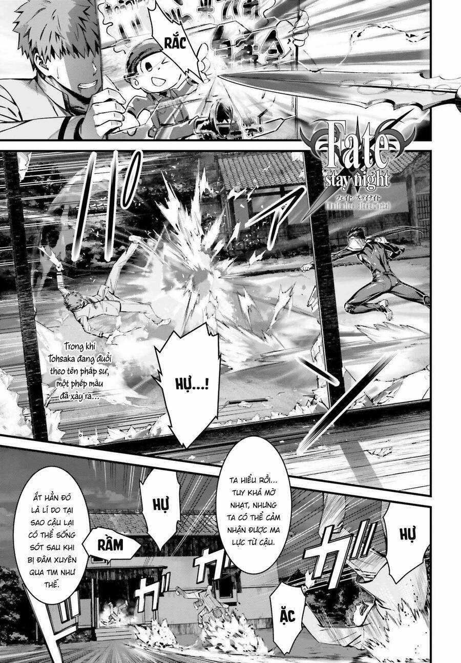 Fate/Stay Night: Unlimited Blade Works Chapter 3 trang 2