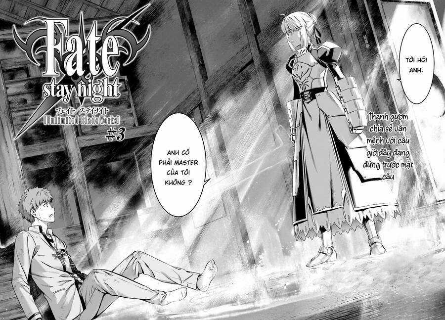 Fate/Stay Night: Unlimited Blade Works Chapter 3 trang 7