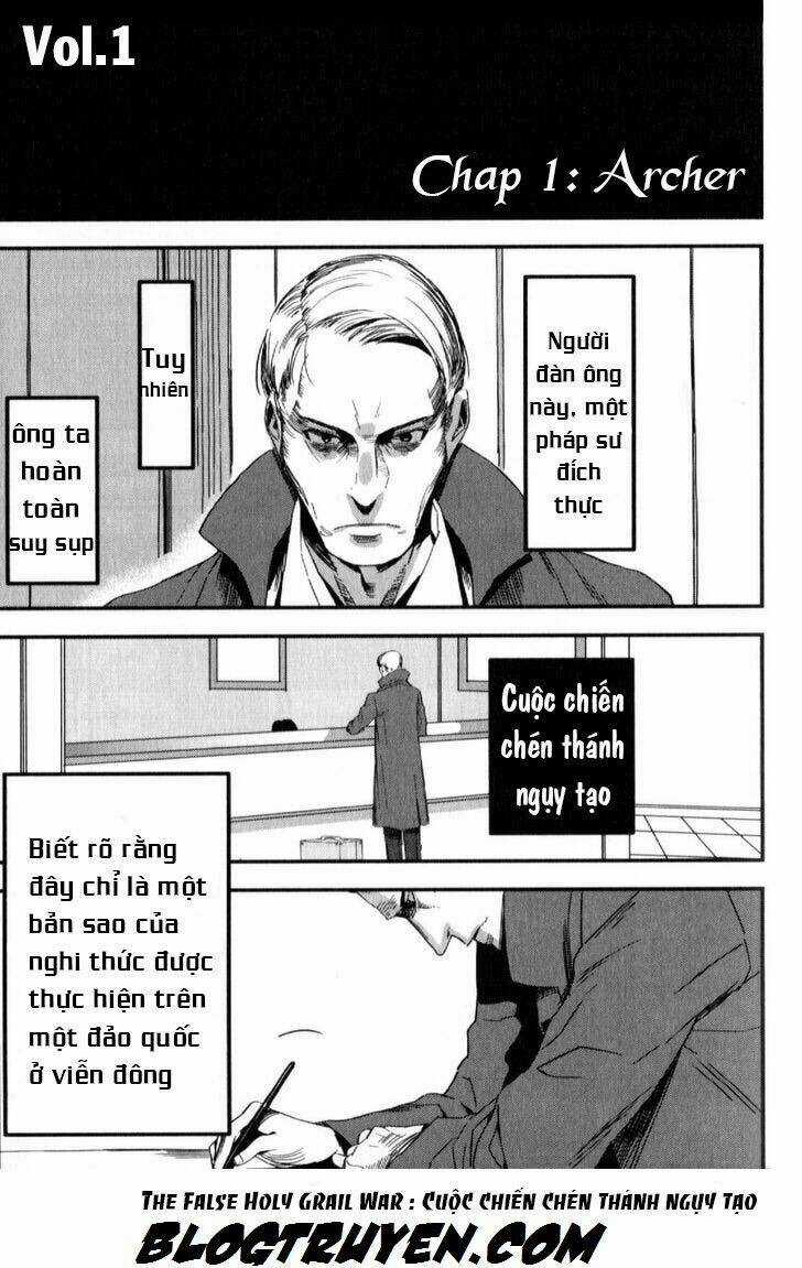 Fate/Strange Fake Chapter 1 trang 2