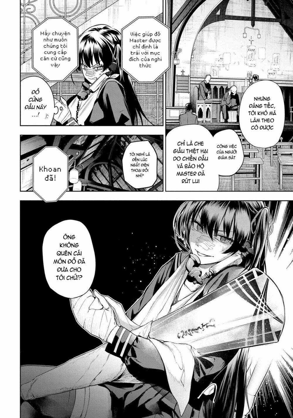 Fate/Type Redline - Truyền Kỳ Về Chén Thánh Đế Đô Chapter 10.1 trang 8