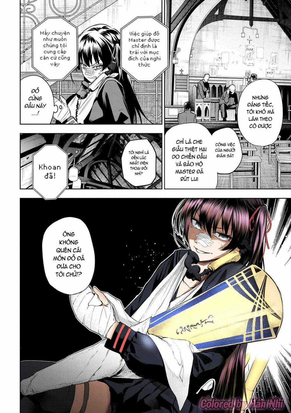 Fate/Type Redline - Truyền Kỳ Về Chén Thánh Đế Đô Chapter 10.1 trang 9