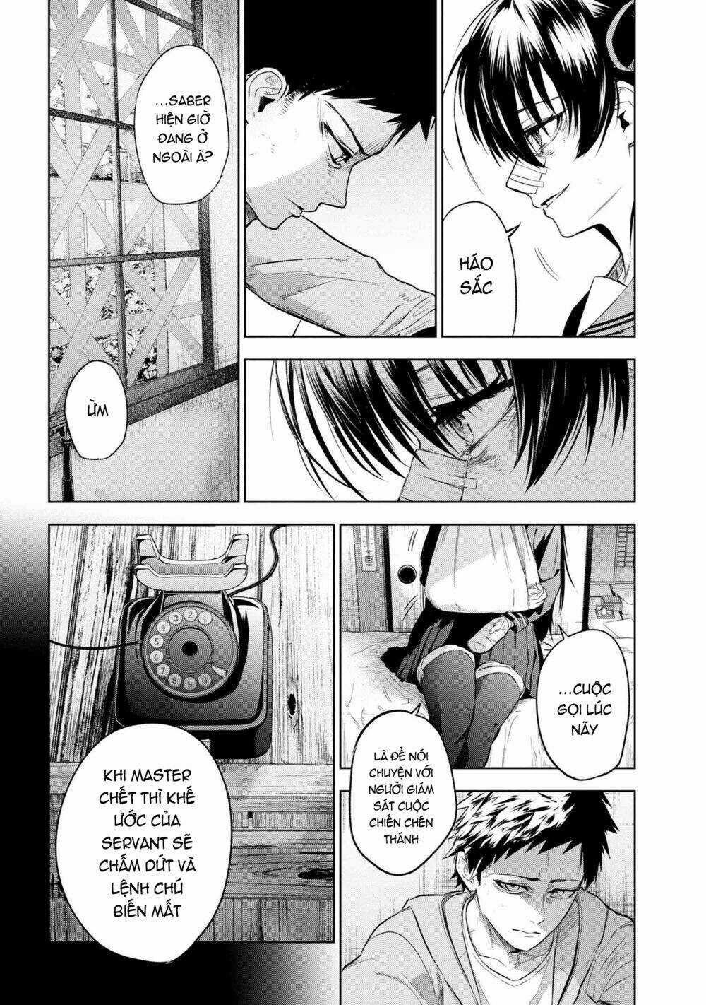 Fate/Type Redline - Truyền Kỳ Về Chén Thánh Đế Đô Chapter 10.3 trang 2