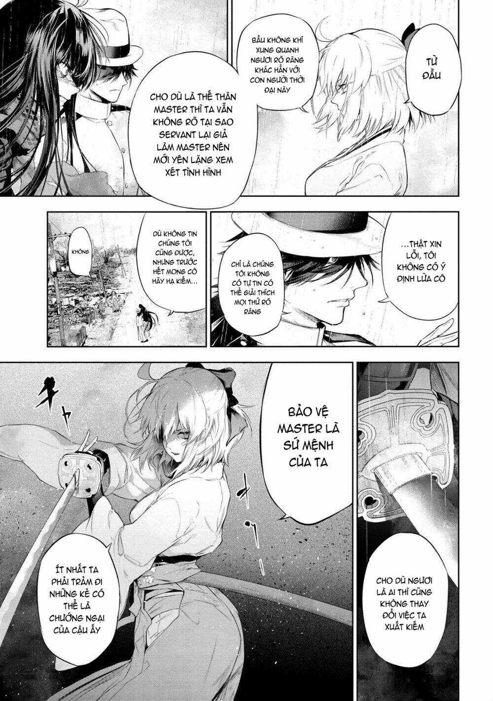 Fate/Type Redline - Truyền Kỳ Về Chén Thánh Đế Đô Chapter 11.2 trang 9