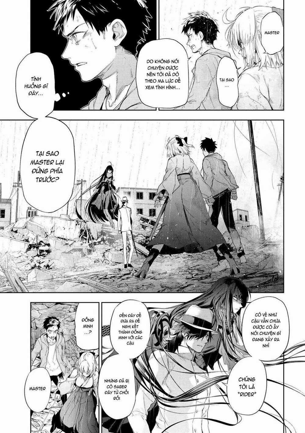 Fate/Type Redline - Truyền Kỳ Về Chén Thánh Đế Đô Chapter 12.1 trang 1